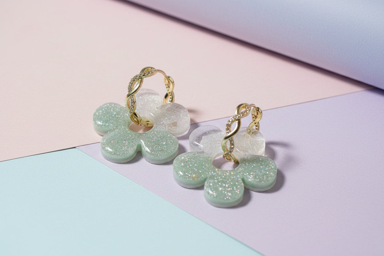 Boucle interchangeable pampilles avec créole