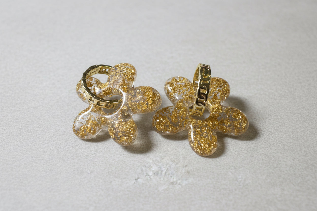Boucle interchangeable pampilles avec créole